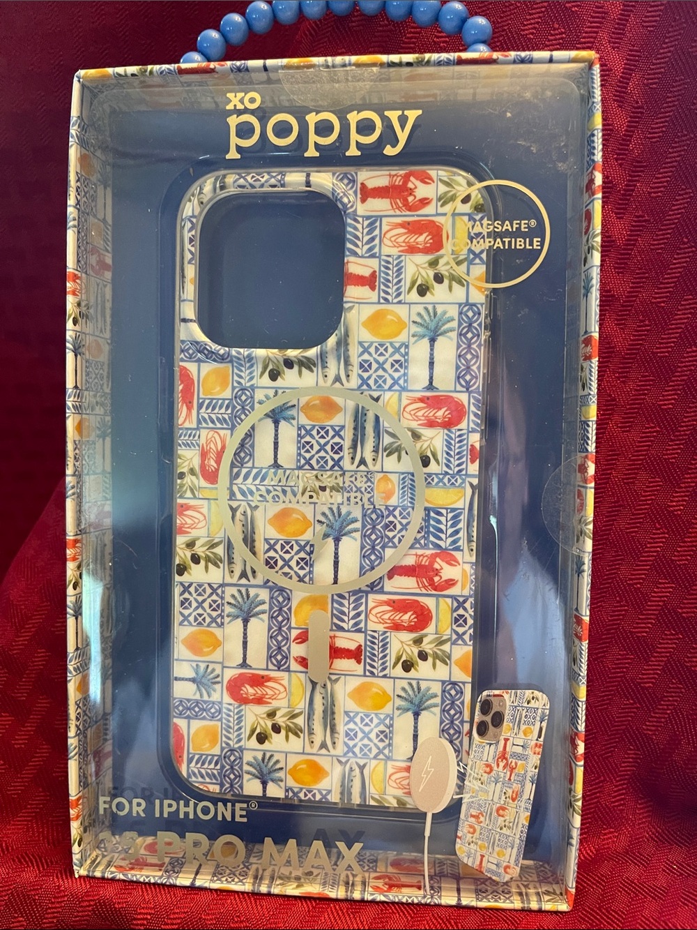 XO Poppy MagSafe Protective Case for iPhone 15 Pro Max